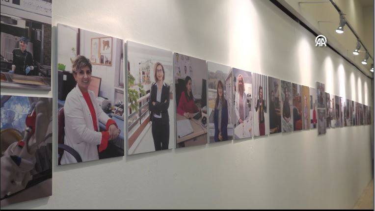 ODTÜ'de ‘Cumhuriyetin 101. yılında 101 kadın fotoğrafı’ temalı sergi - Resim: 5